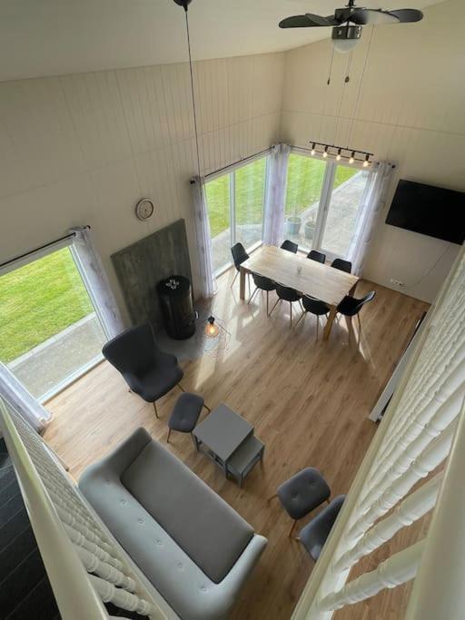 Вилла Stunning House - Amazing Scenery Хвольсвёдлюр Экстерьер фото