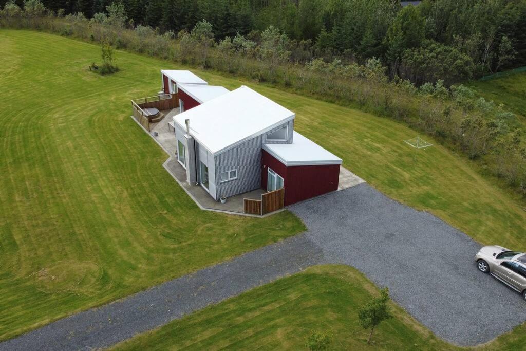 Вилла Stunning House - Amazing Scenery Хвольсвёдлюр Экстерьер фото